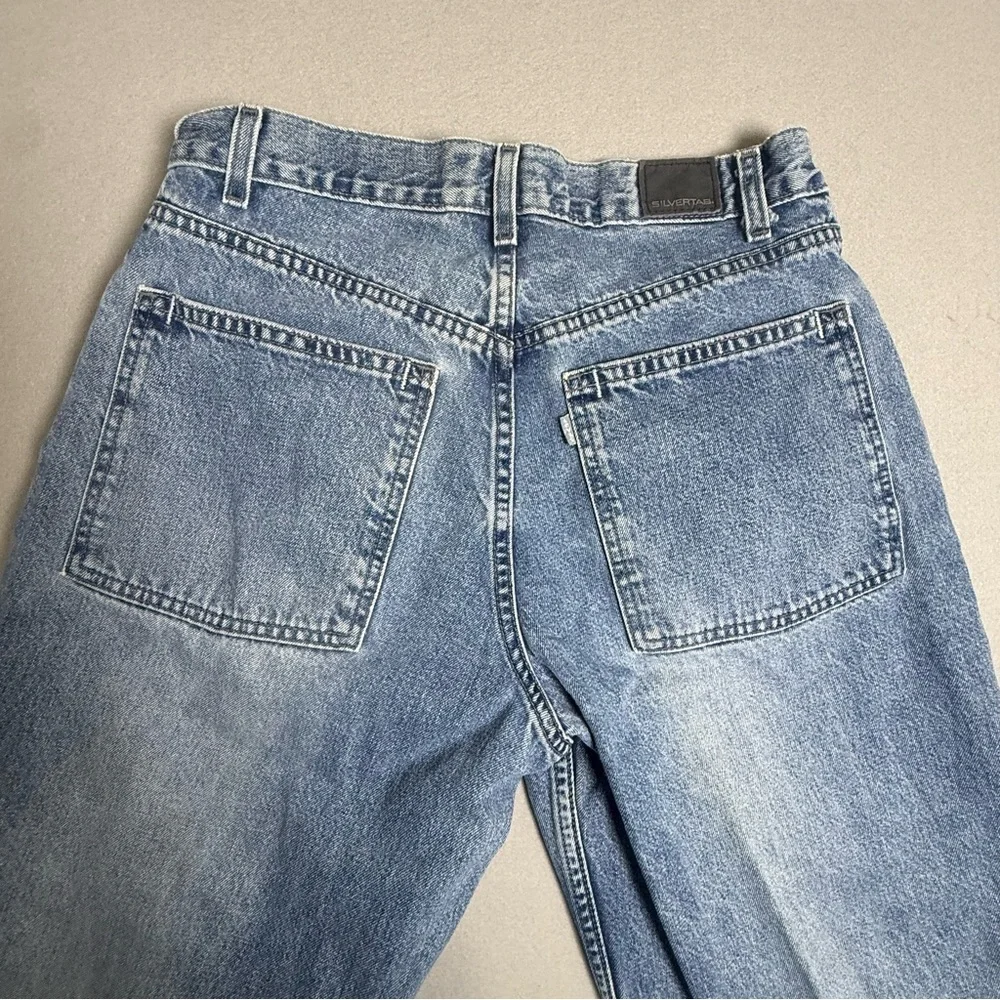 Vintage Levis SilverTab Jeans Mens 32x32 Blue Baggy Fit Skater Denim Hip Hop Y2K